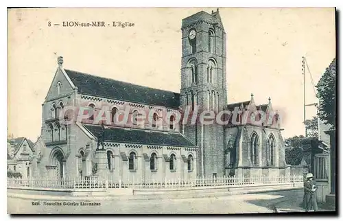 Cartes postales Lion Sur Mer L'Eglise