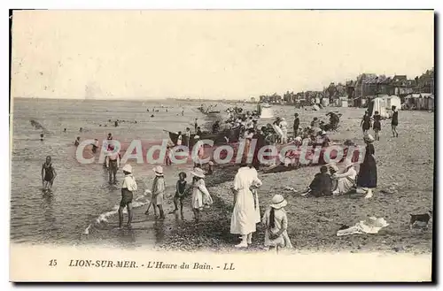 Ansichtskarte AK Lion Sur Mer L'Heure Du Bain