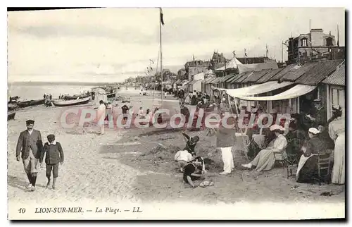 Cartes postales Lion Sur Mer La Plage