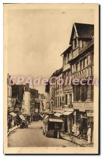 Cartes postales Lisieux La Grande Rue