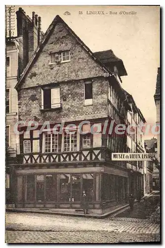 Cartes postales Lisieux Rue D'Ourille