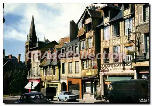 Cartes postales moderne Lisieux Vieilles Maisons Rue Cheron