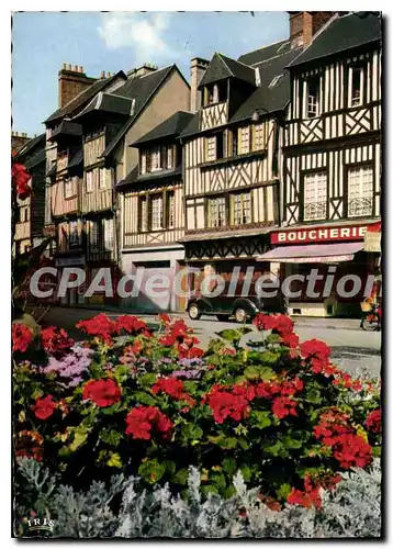 Cartes postales moderne Lisieux Vieilles Maisons Rue Cheron