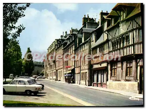 Cartes postales moderne Lisieux Les Vieilles Demeures Rue Du Docteur Degrenne