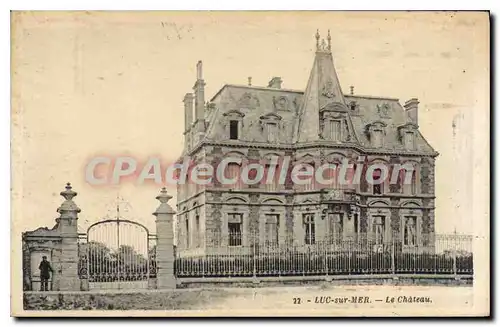 Cartes postales Luc Sur Mer Le Ch�teau