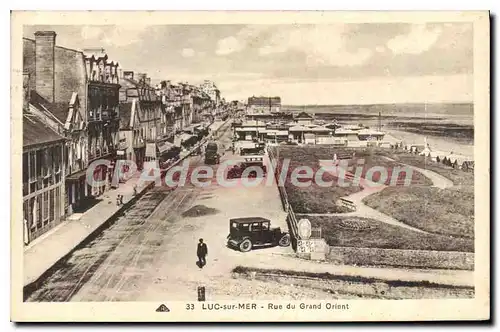 Cartes postales Luc Sur Mer Rue Du Grand Orient