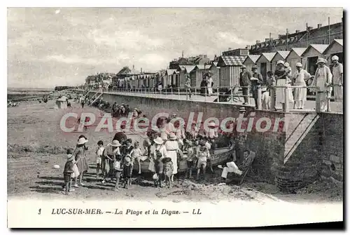 Cartes postales Luc Sur Mer La Plage Et La Digue