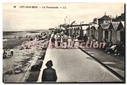 Cartes postales Luc Sur Mer La Promenade