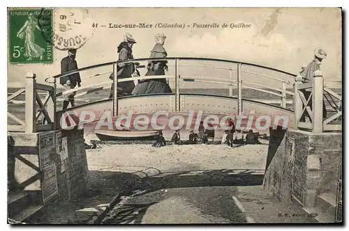 Cartes postales Luc Sur Mer Passerelle De Quilhoc