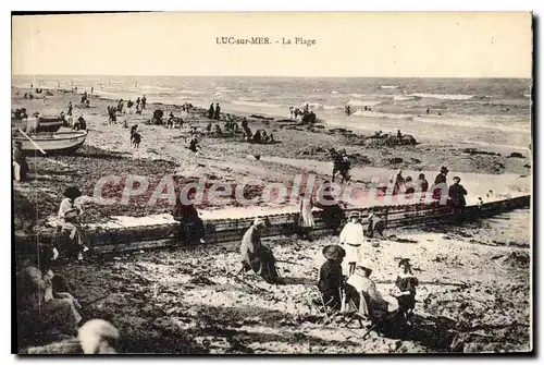 Cartes postales Luc Sur Mer La Plage