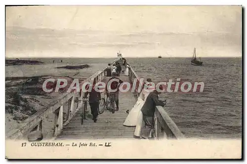 Cartes postales Ouistreham La Jetee Est