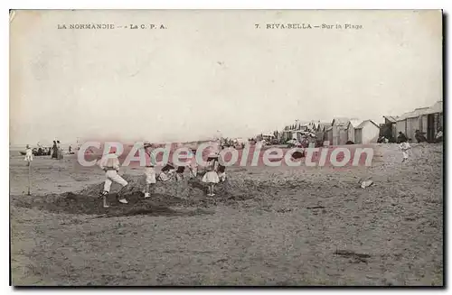 Cartes postales La Normandie Riva Bella Sur La Plage