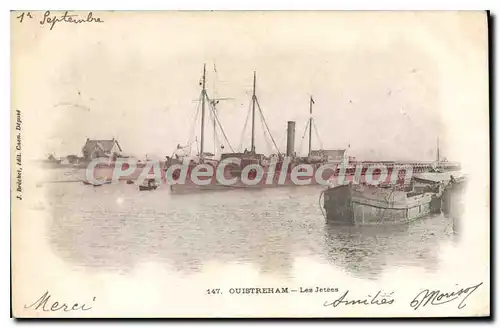 Cartes postales Ouistreham Les Jetees