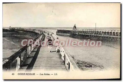 Cartes postales Ouistreham Les Jetees