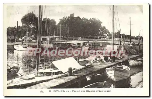 Ansichtskarte AK Riva Bella Ponton Des Regates D'Ouistreham