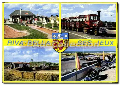 Cartes postales moderne Riva Bella Ses Jeux golf train �trier club karting