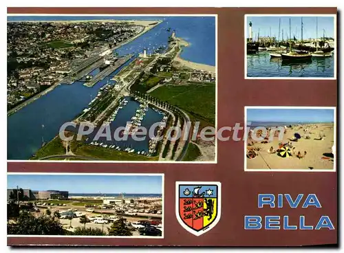 Cartes postales moderne Riva Bella Vue Generale L'Avant Port La Plage