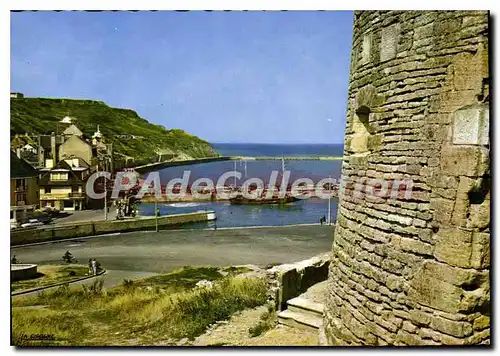 Cartes postales moderne Port En Bessin Tour Vauban Et Quai Letourneur