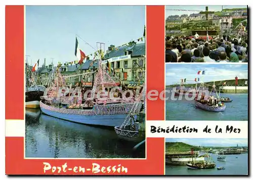 Cartes postales moderne Port En Bessin Benediction De La Mer