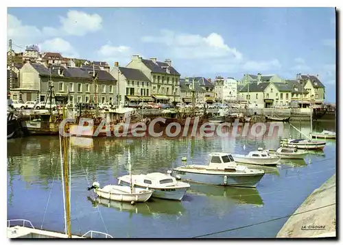 Moderne Karte Port En Bessin Quai Felix Faure