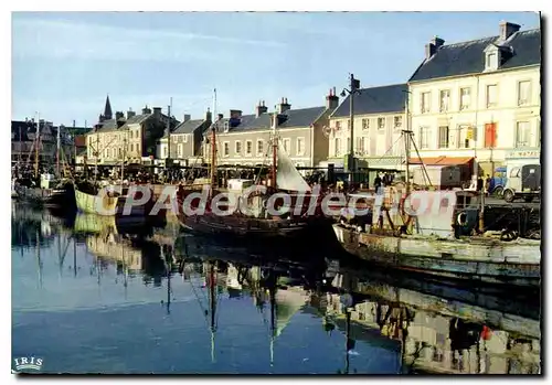 Moderne Karte Port En Bessin Le Quai Felix Faure