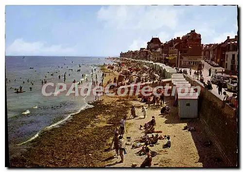 Cartes postales moderne Saint Aubin Sur Mer La Plage Et I'Esplanade