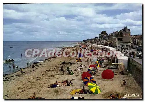 Cartes postales moderne Saint Aubin Sur Mer La Plage