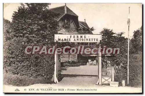 Cartes postales Villers Sur Mer Ferme Marie Antoinette