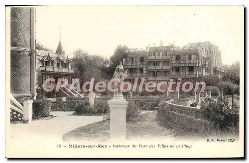Cartes postales Villers Sur Mer Interieur Du Parc Des Villas De La Plage