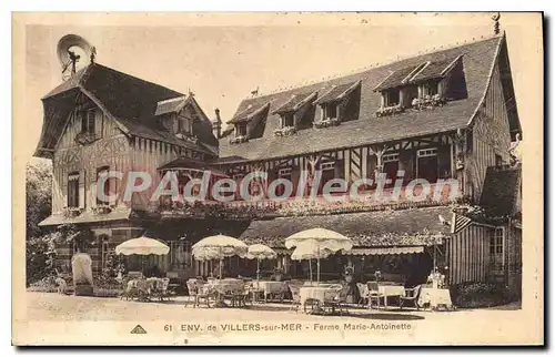 Cartes postales Villers Sur Mer Ferme Marie Antoinette