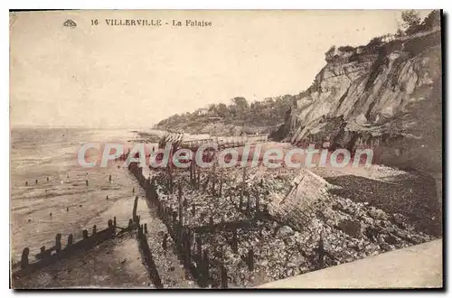 Cartes postales Villerville La Falaise