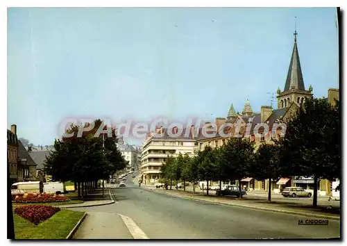 Cartes postales moderne Vire Place Sainte Anne Et Rue Gast�