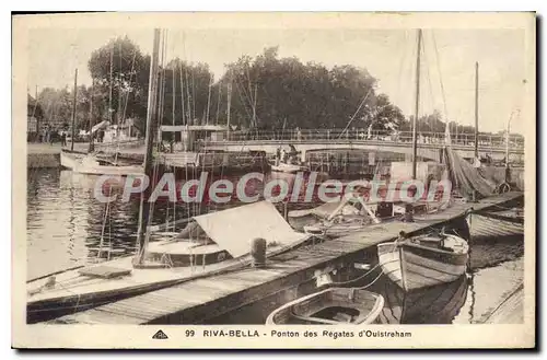 Ansichtskarte AK Riva Bella Ponton Des Regates D'Ouistreham