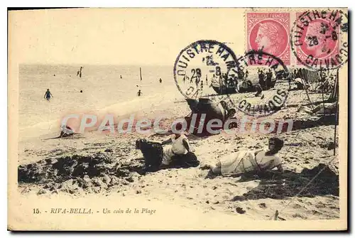 Cartes postales Riva Bella Un Coin De La Plage