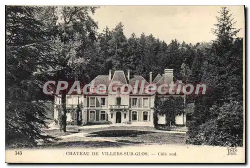 Cartes postales Chateau De Villers Sur Glos Cote Sud