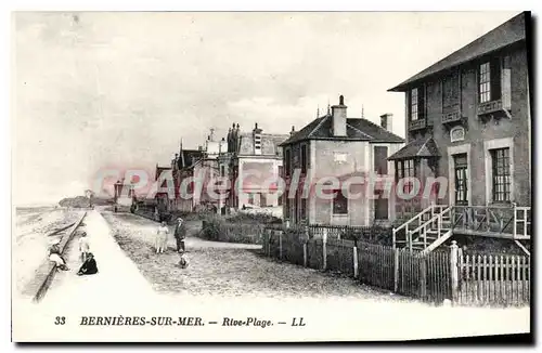 Cartes postales Bernieres Sur Mer Rive Plage