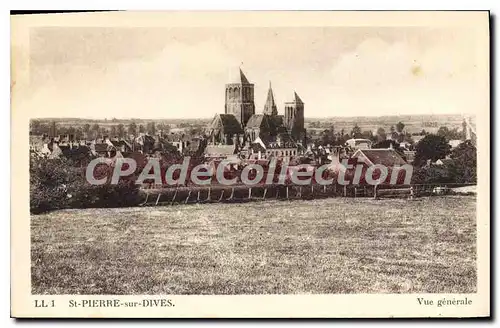 Cartes postales St Pierre Sur Dives Vue Generale