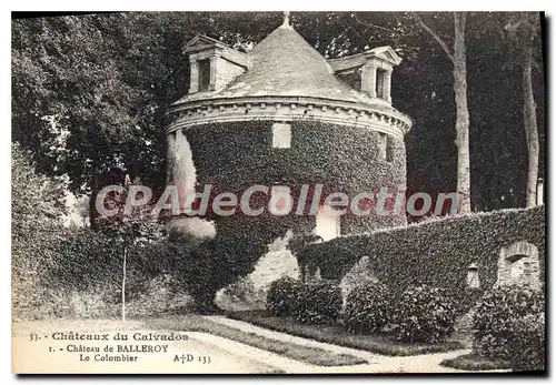 Cartes postales Chateaux Du Calvados Chateau De Balleroy Le Colombier