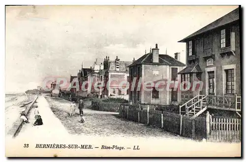 Cartes postales Bernieres Sur Mer Rive Plage