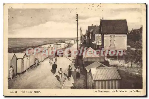 Cartes postales Ver Sur Mer Le Boulevard De La Mer Et Les Villas