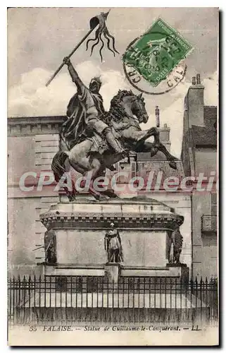 Cartes postales Falaise Statue De Guillaume Le Conquerant