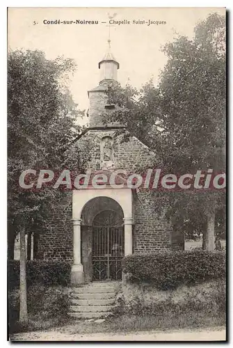 Cartes postales Conde Sur Noireau chapelle saint Jacques