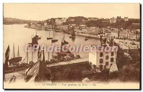 Cartes postales Audierne Vue Generale Du Port