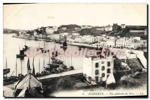 Cartes postales Audierne Vue Generale Du Port