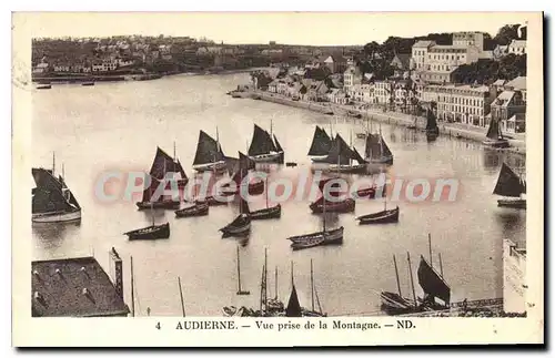 Cartes postales Audierne Vue Prise De La Montagne