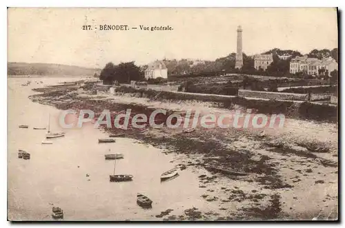 Cartes postales Benodet Vue Generale