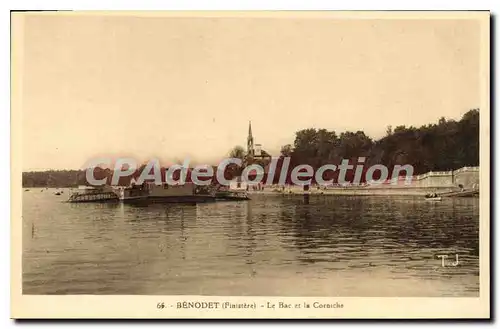 Cartes postales Benodet Le Bac Et La Corniche