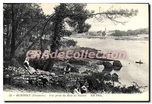 Cartes postales Benodet Vue Prise Du Bois De Sapins