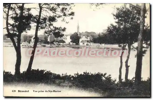 Cartes postales Benodet Vue Prise De Ste Marine