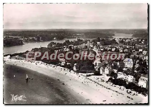 Moderne Karte Benodet Vue Aerienne La Plage La Ville Le Phare Du Coq